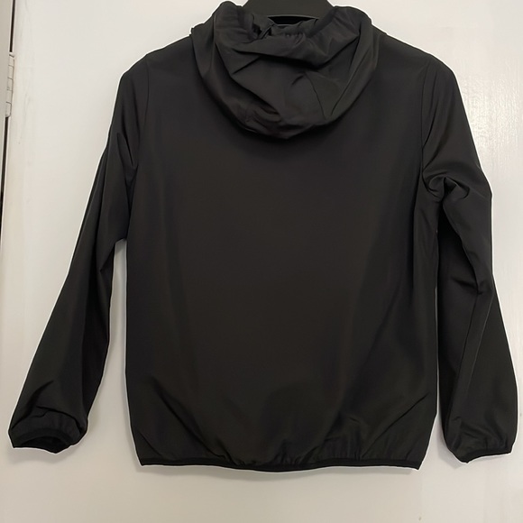 Rudsak windbreaker jacket white stripe hood Wyatt 9/10 NWT - Picture 9 of 9